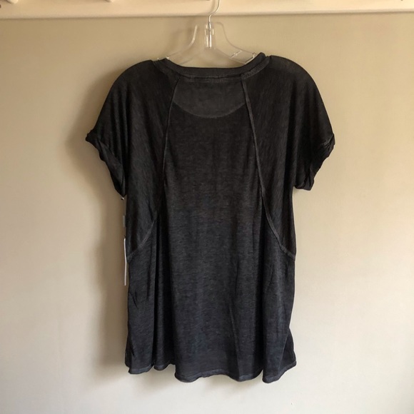 NEW Calvin Klein Performance Relaxed Icy Wash Swing T-Shirt - Black - Small - Picture 2 of 5